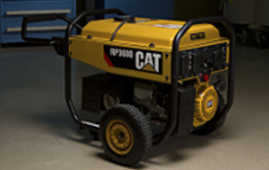 Cat RP3600 generator stand alone garage